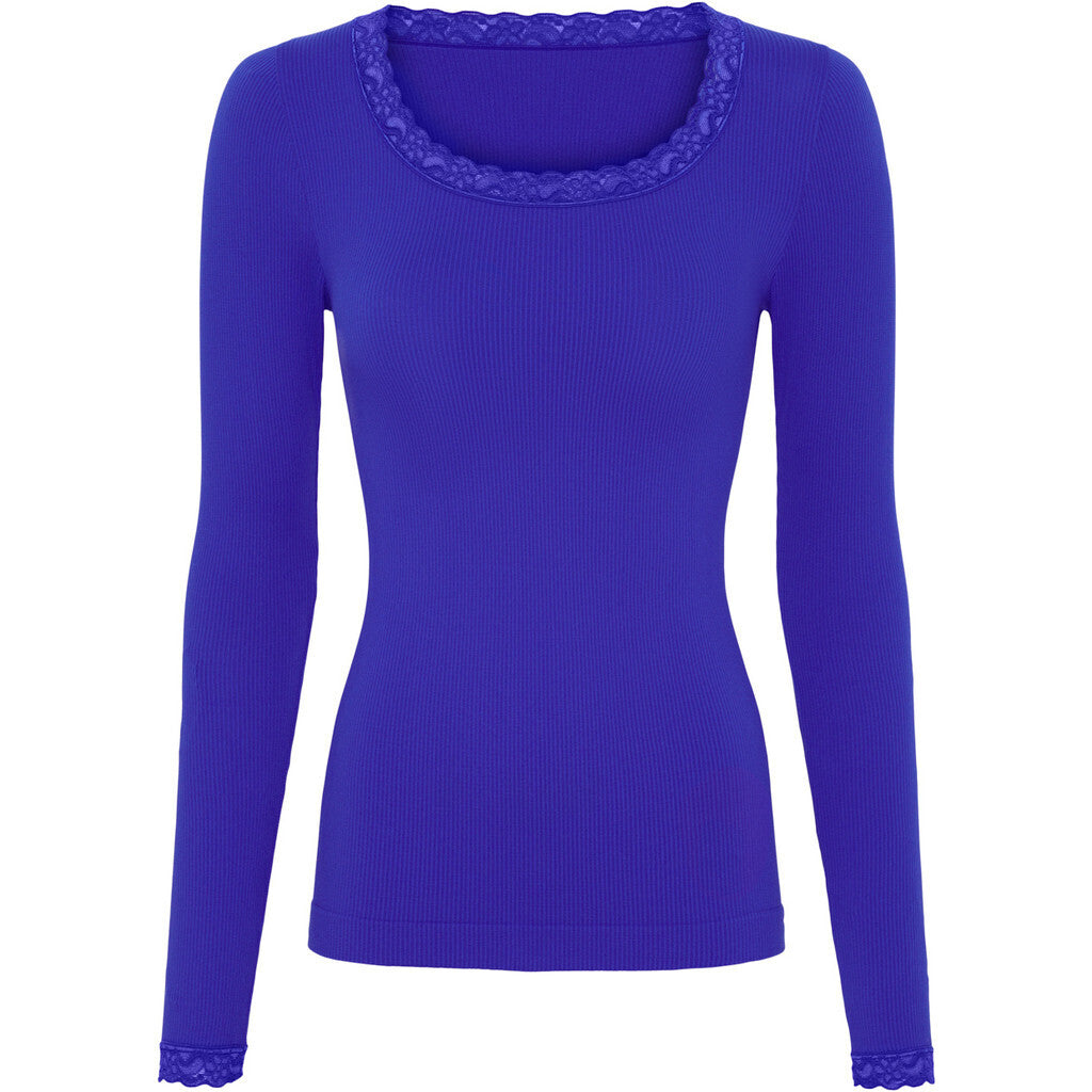 Microfiber T&S Frida T-shirt LS T-shirt LS Bluette