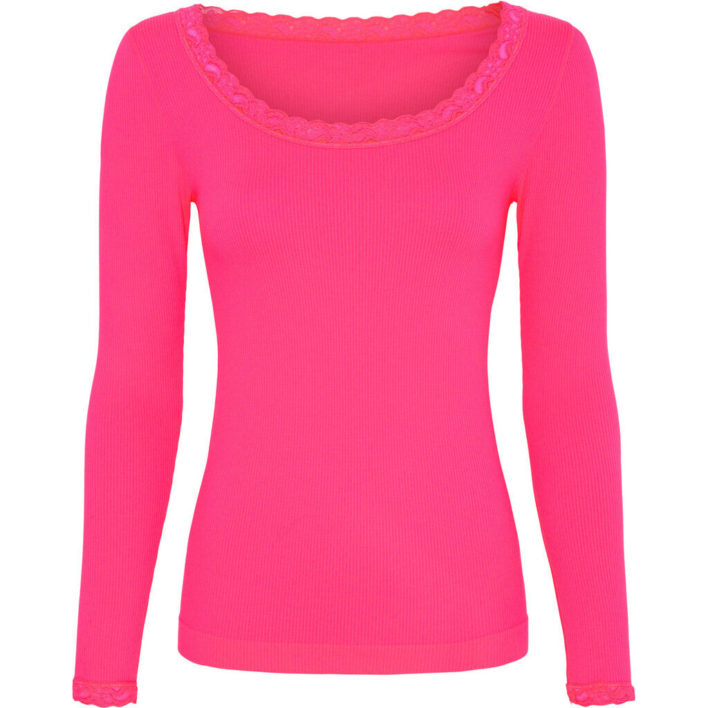 Microfiber T&S Frida T-shirt LS T-shirt LS Bubble fluo