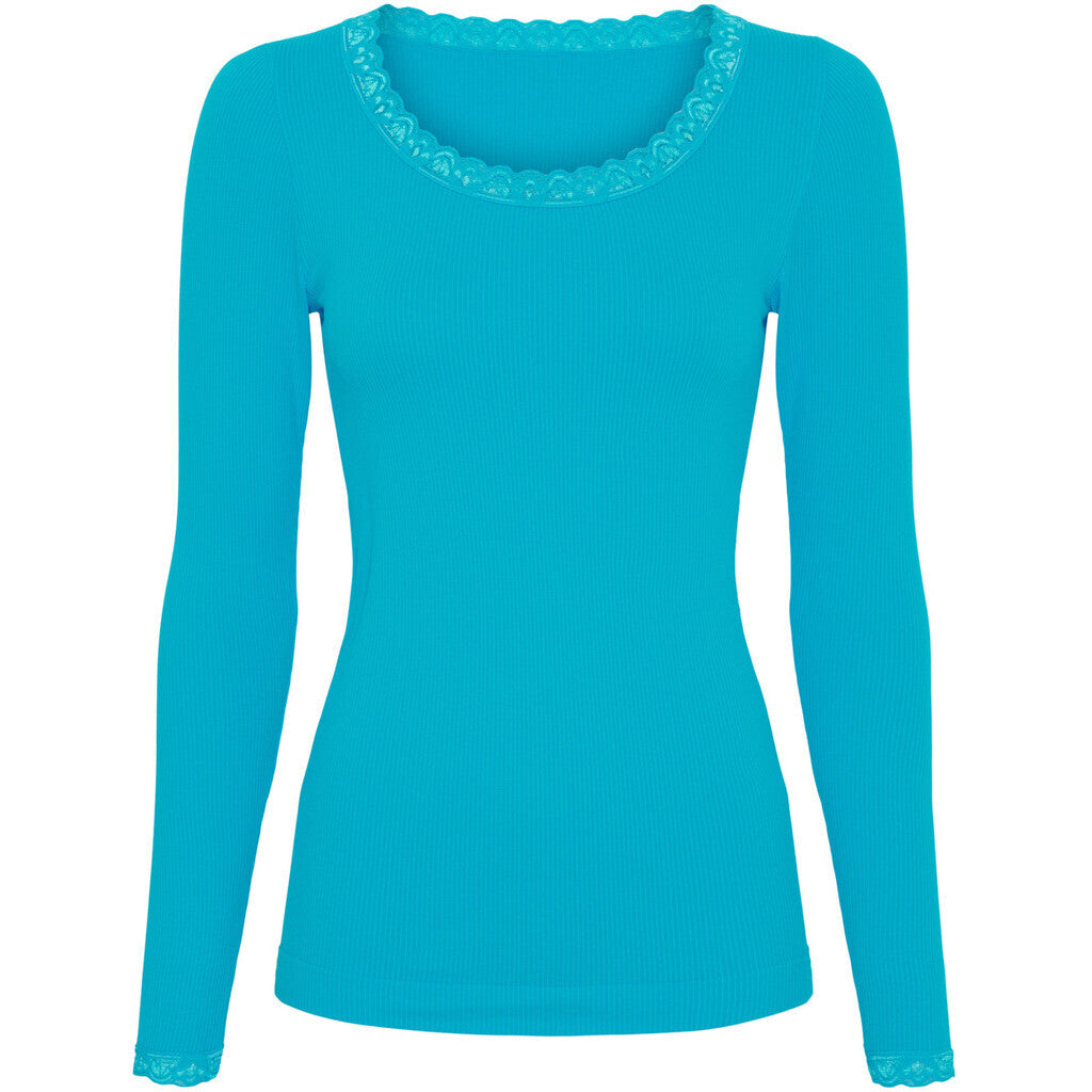 Microfiber T&S Frida T-shirt LS T-shirt LS Turchese