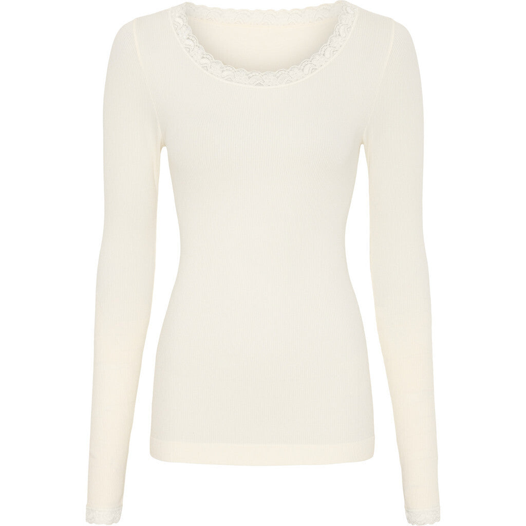 Microfiber T&S Frida T-shirt LS ONE PLUS T-shirt LS Panna