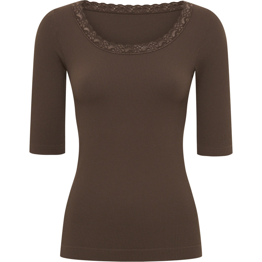 Microfiber T&S Frida Top SS Top SS Caffe
