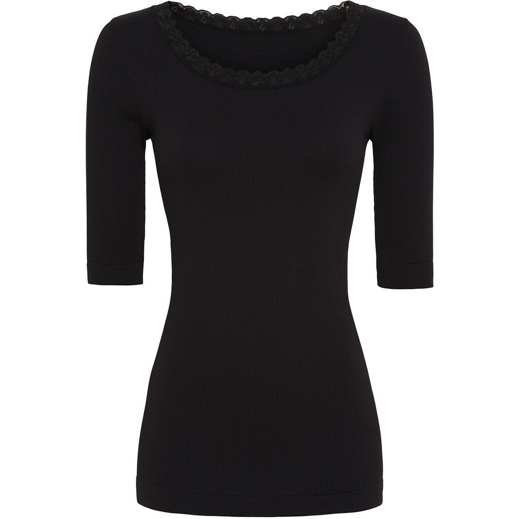Microfiber T&S Frida Top SS Top SS Nero