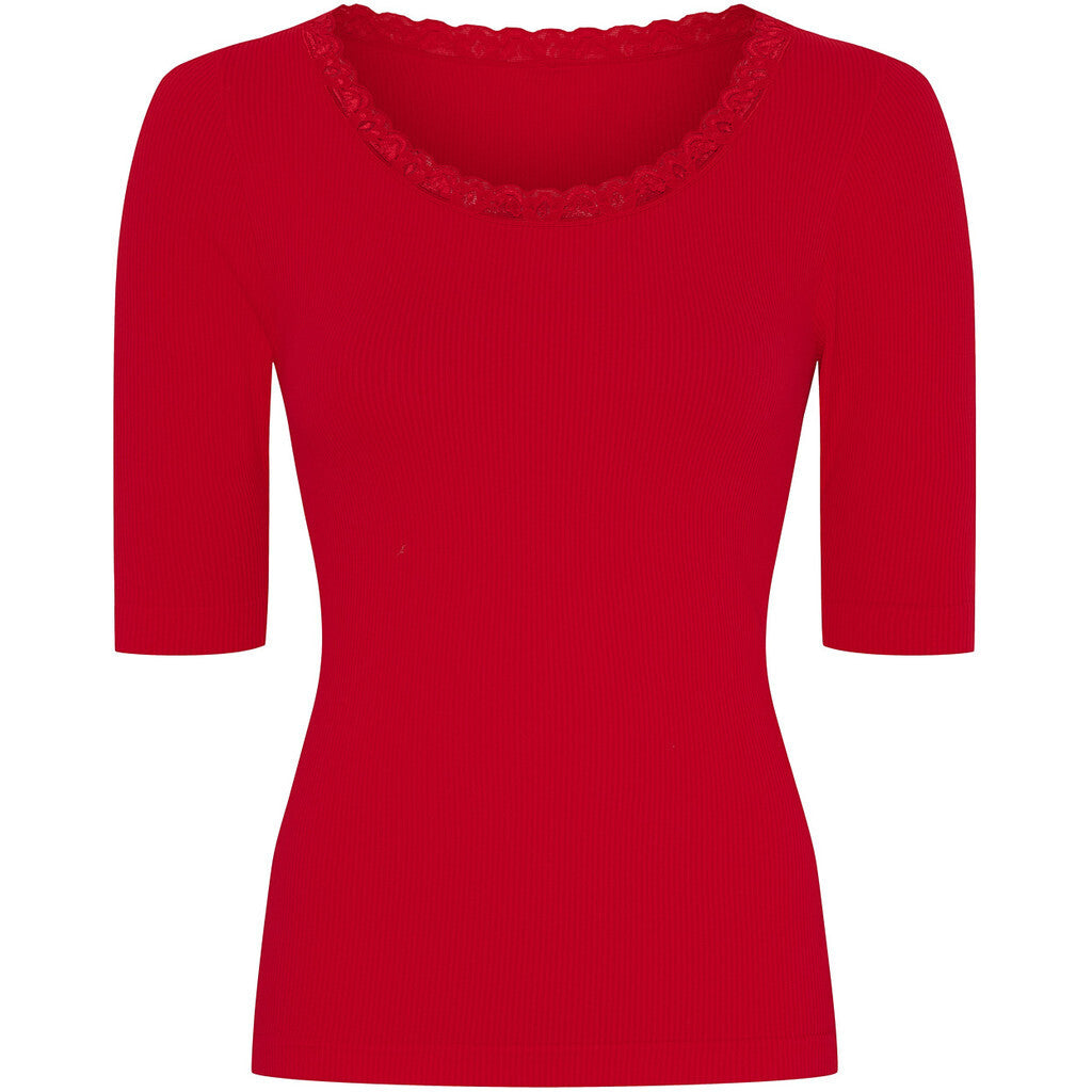 Microfiber T&S Frida Top SS Top SS Rosso