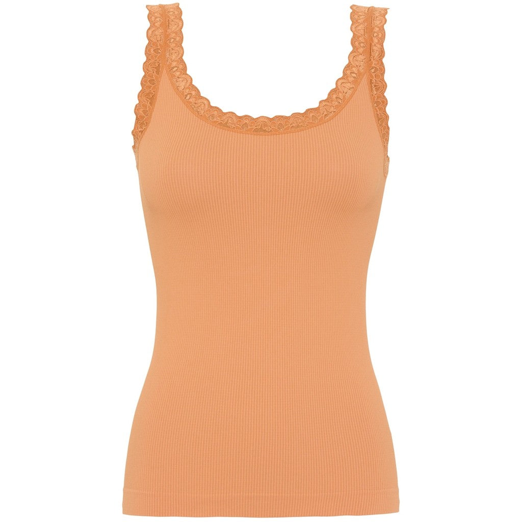 Microfiber T&S Frida rib Top Rib Top Albicocca