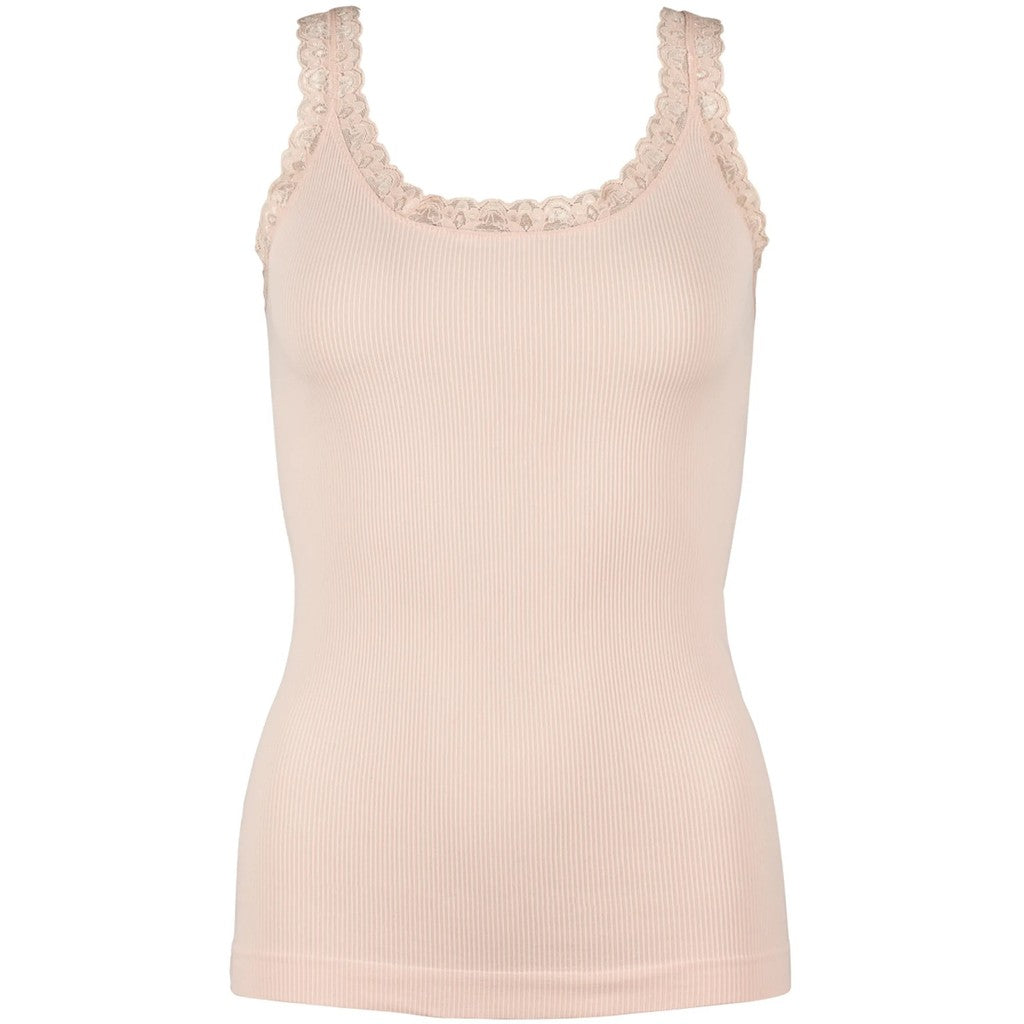 Microfiber T&S Frida rib Top Rib Top Cipria
