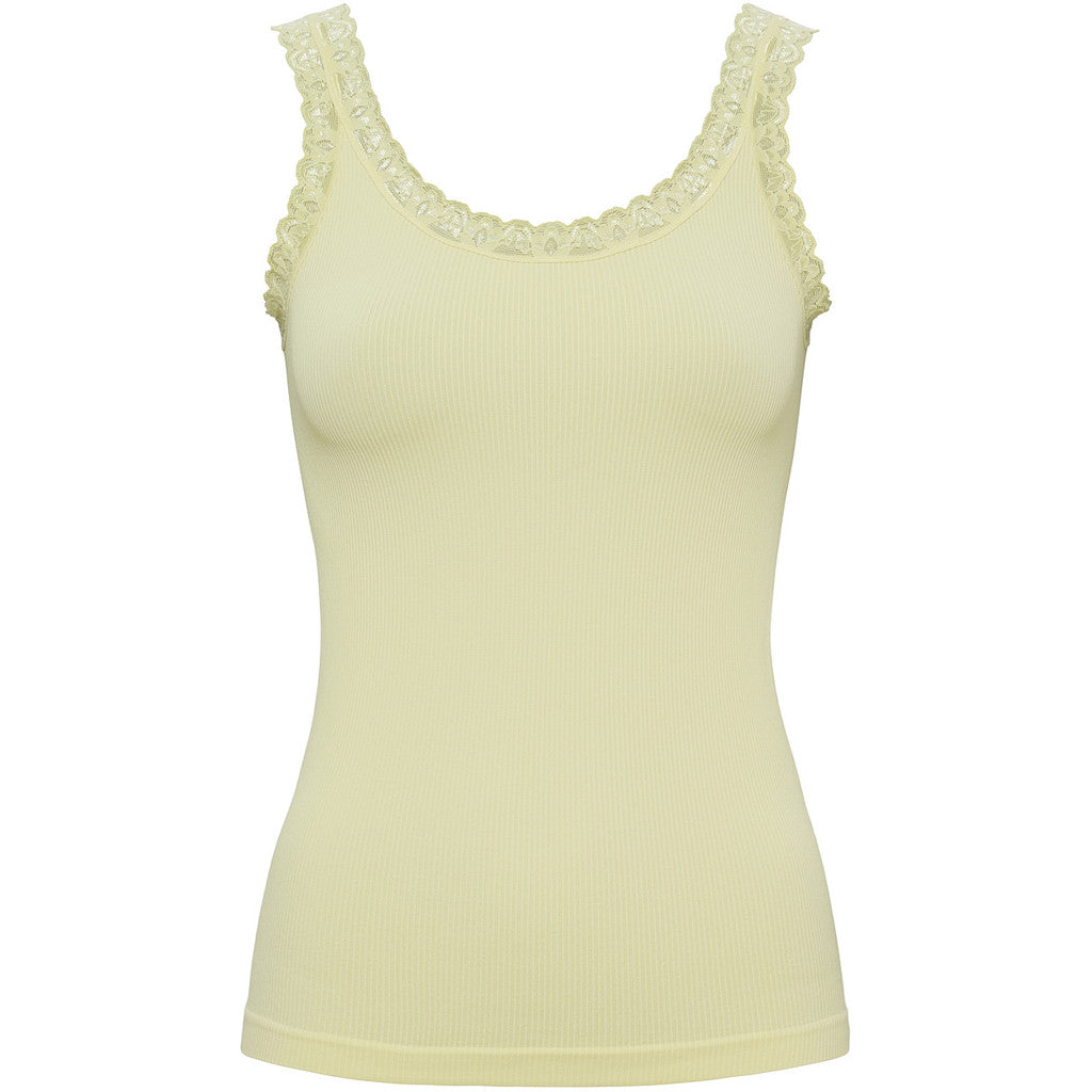 Microfiber T&S Frida rib Top Rib Top Crema