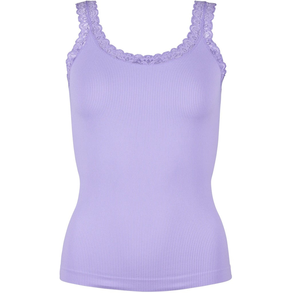 Microfiber T&S Frida rib Top Rib Top Lavanda