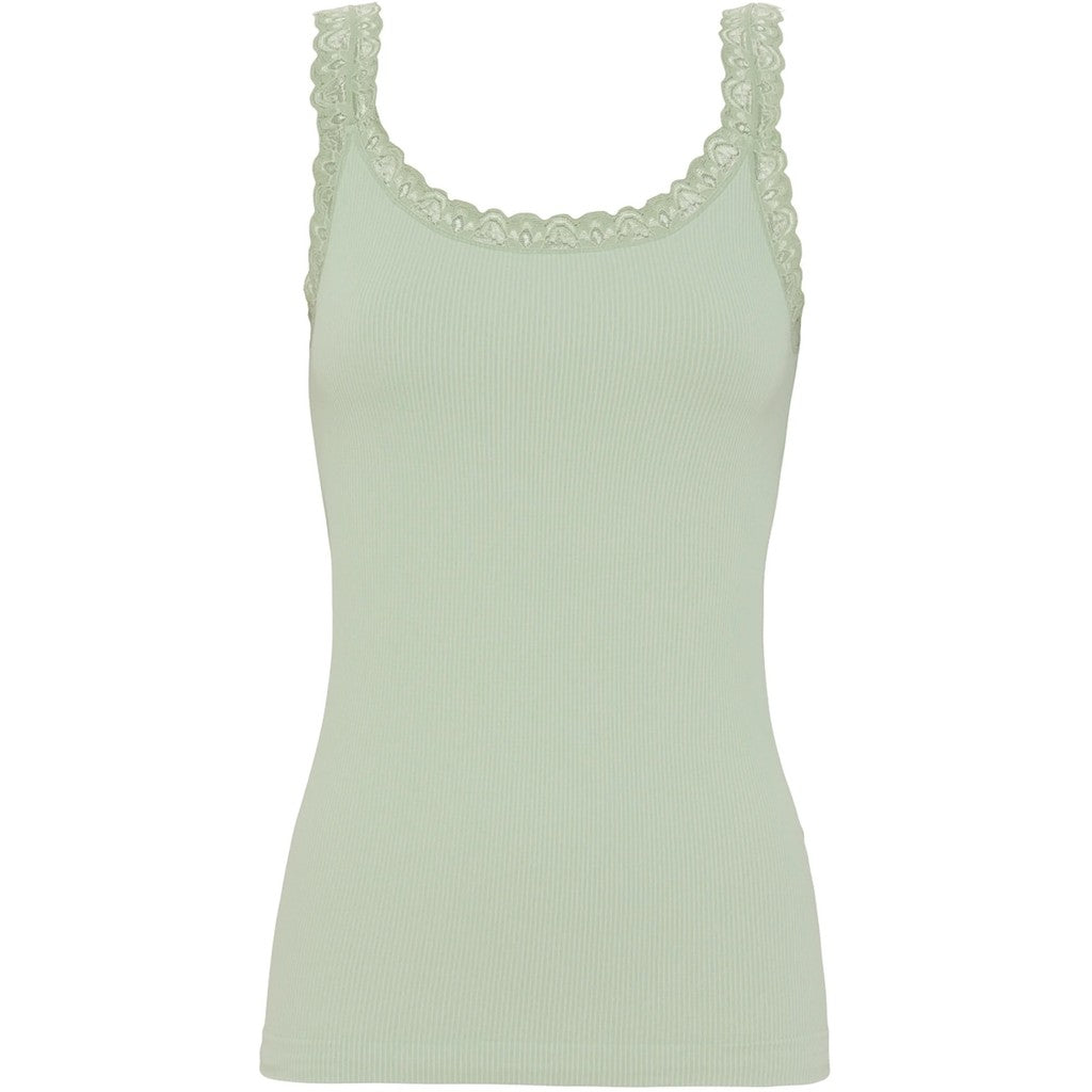 Microfiber T&S Frida rib Top Rib Top Menta