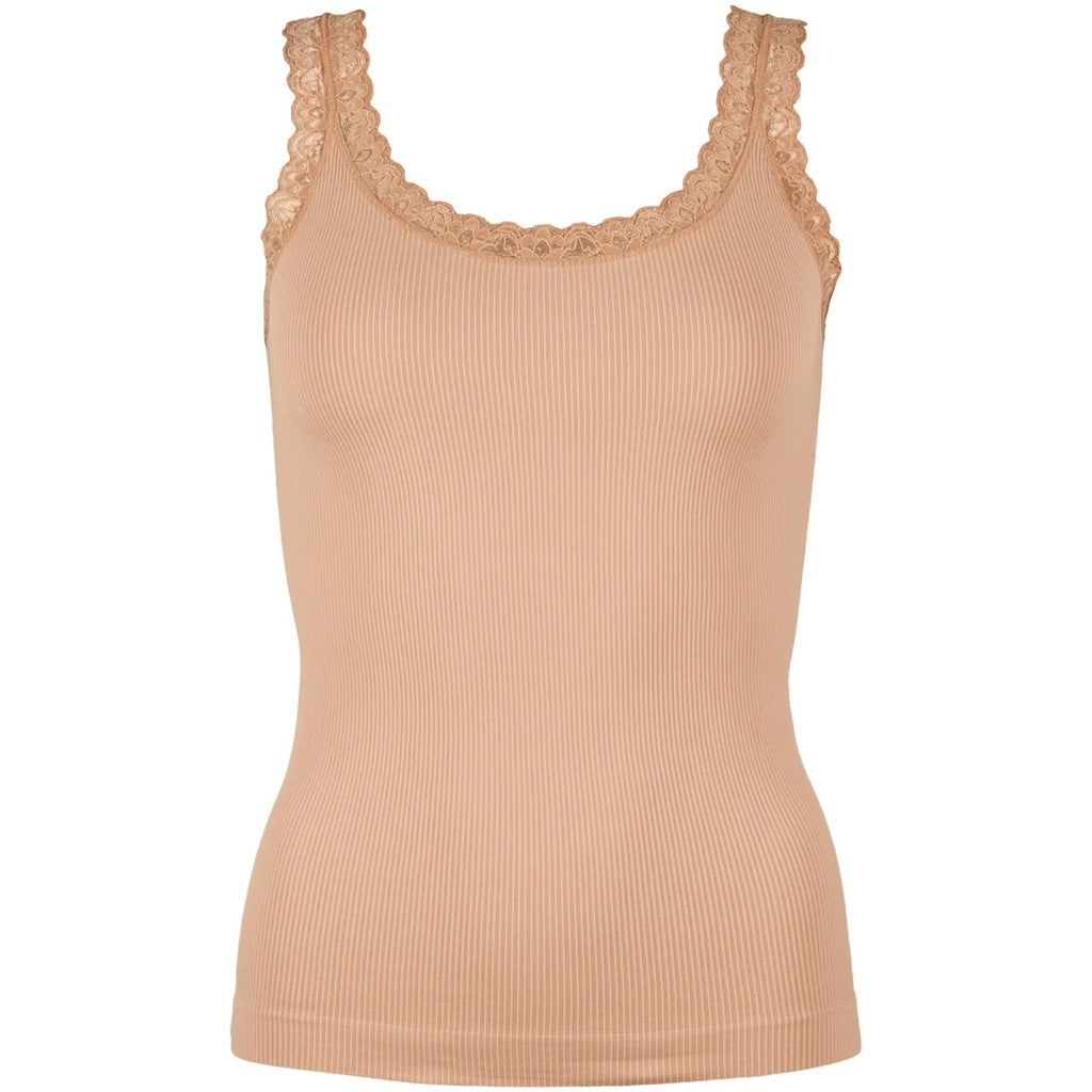 Microfiber T&S Frida rib Top Rib Top Nudo