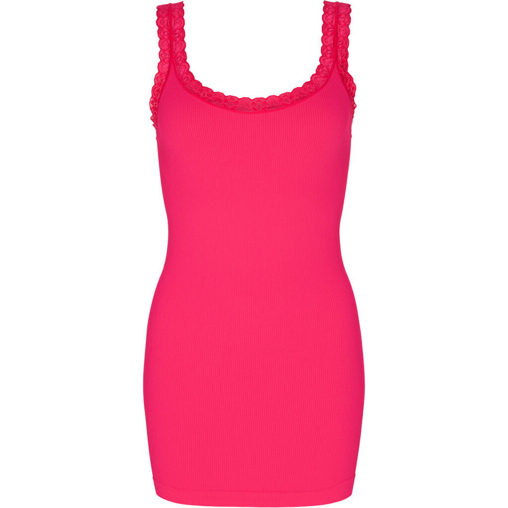 Microfiber T&S Frida rib Top Plus Rib Top Fragola