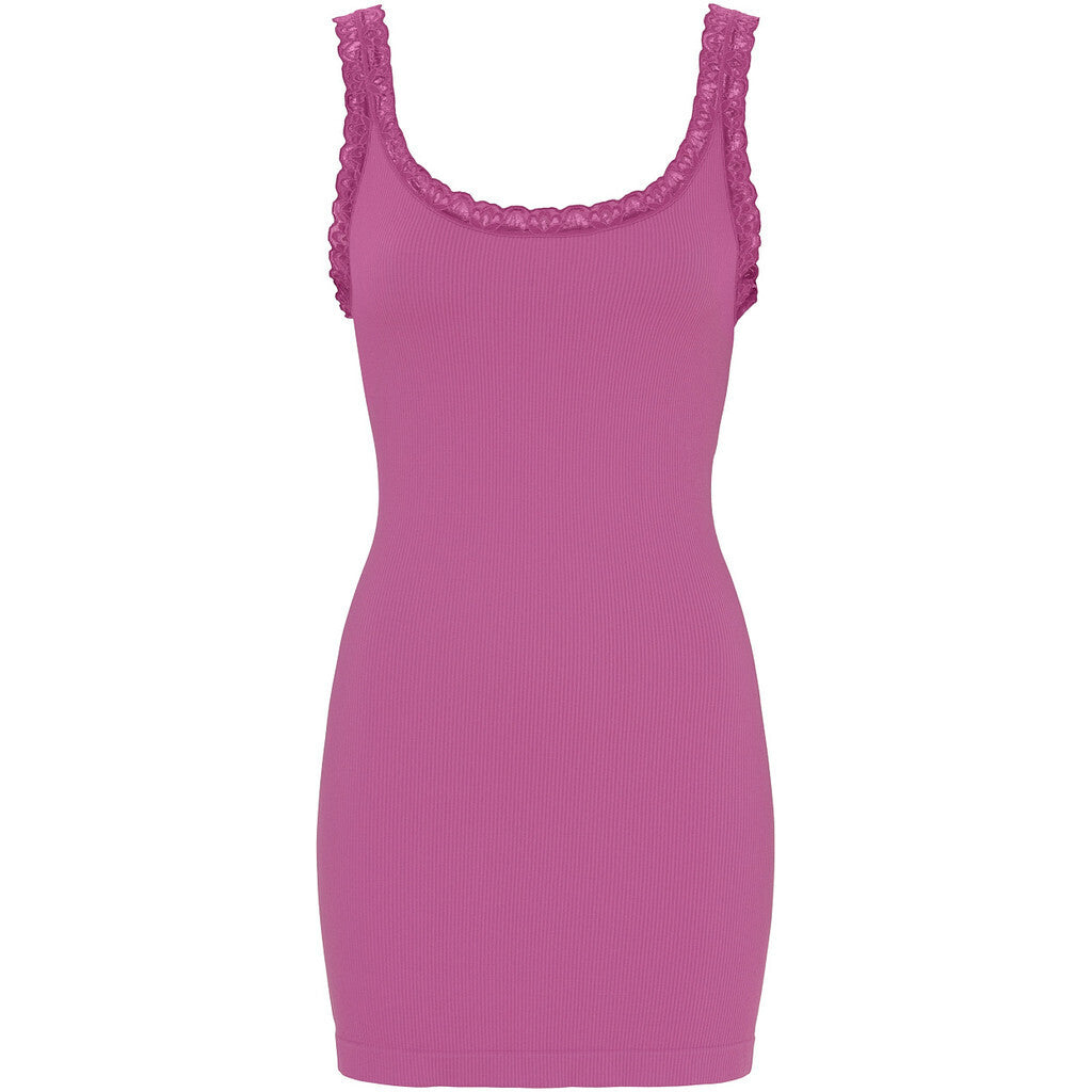 Microfiber T&S Frida rib Top Plus Rib Top Malva