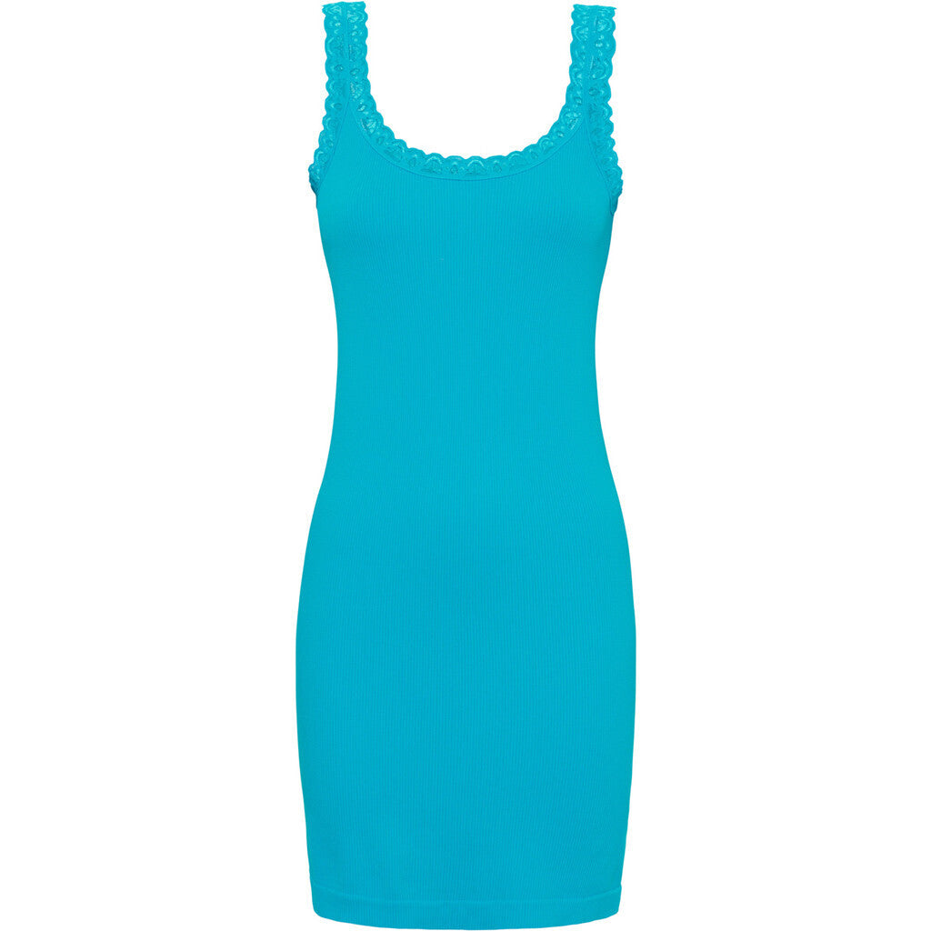 Microfiber T&S Frida rib Top Plus Rib Top Turchese