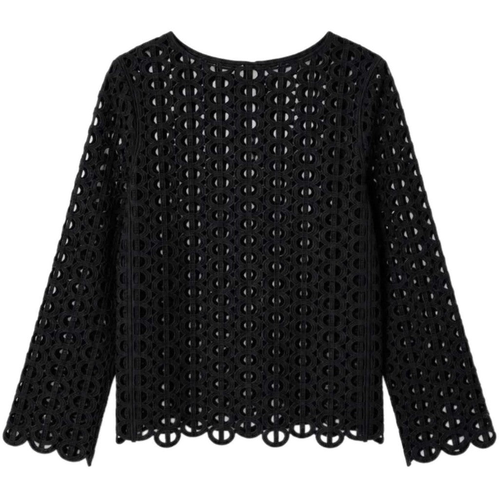 Clothing T&S Gerda Blouse Blouse Black