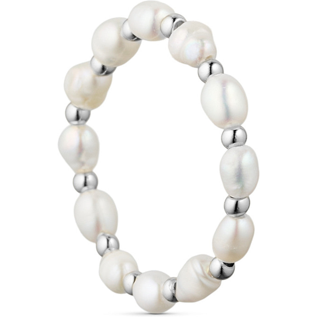 Jewelry T&S Gertrud Ring Finger ring Natural-silver