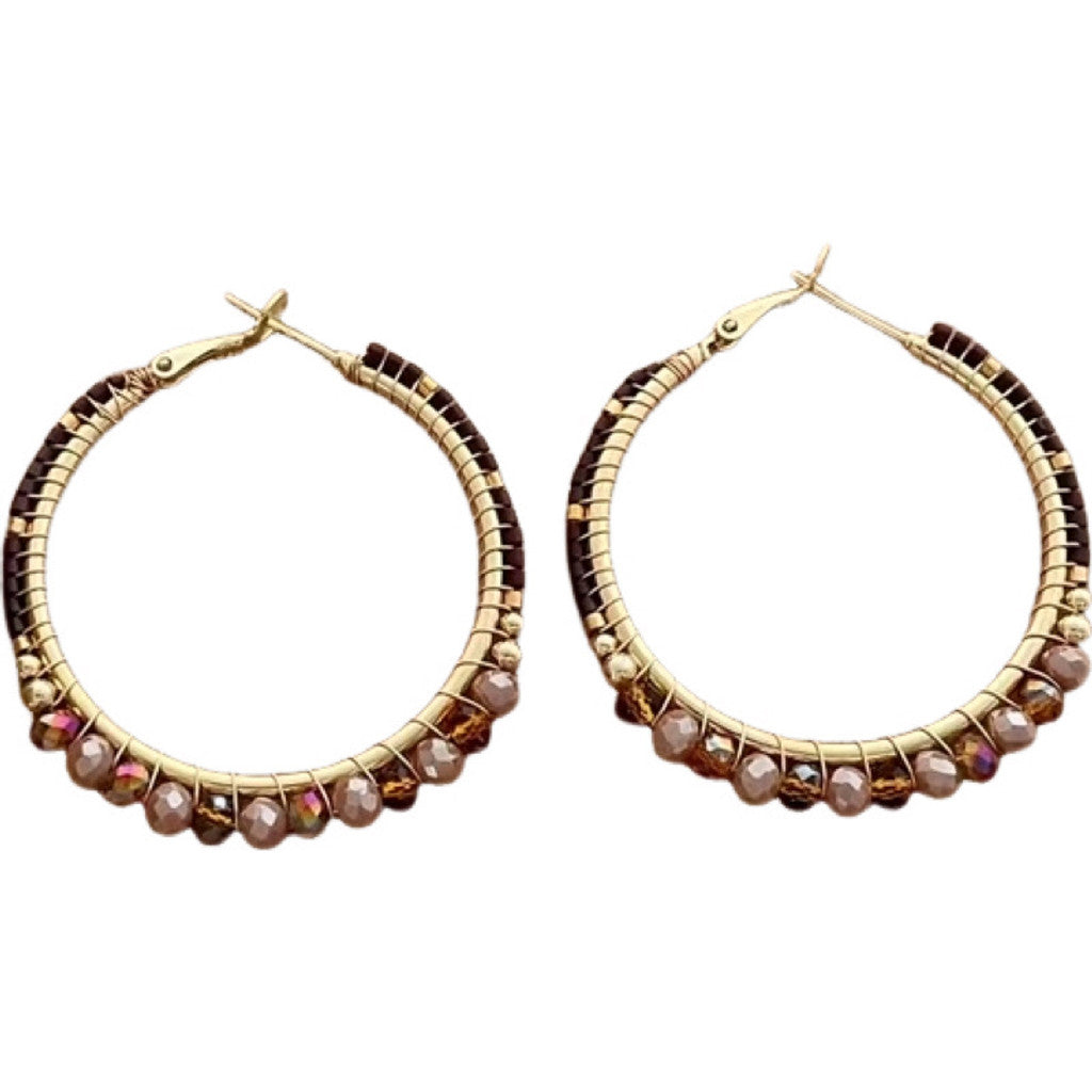Jewelry T&S Guadalupe Earring Earring Brown