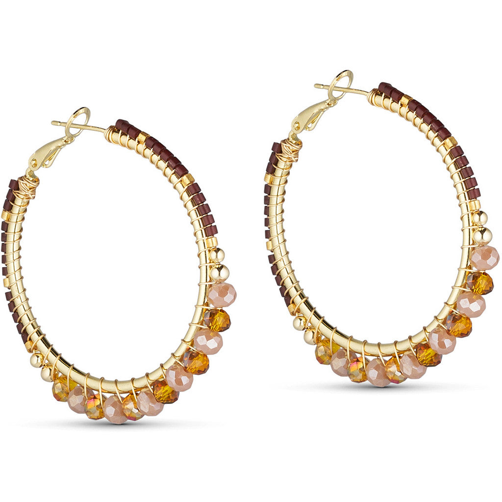 Jewelry T&S Guadalupe Earring Earring Brown