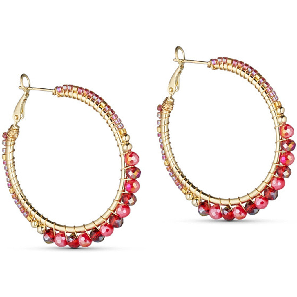 Jewelry T&S Guadalupe Earring Earring Red