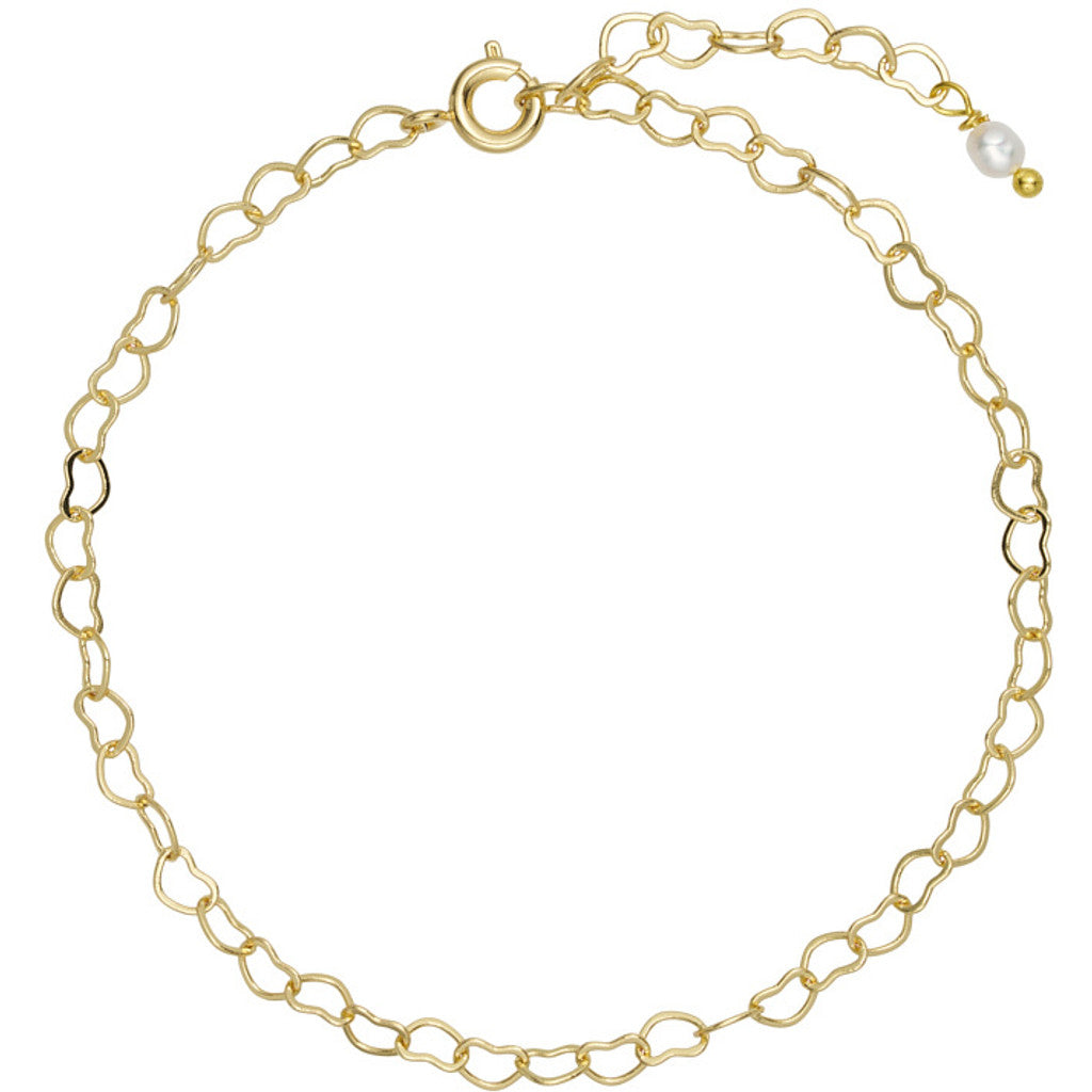Jewelry T&S Heart Ankle Chain Ankle chain Gold