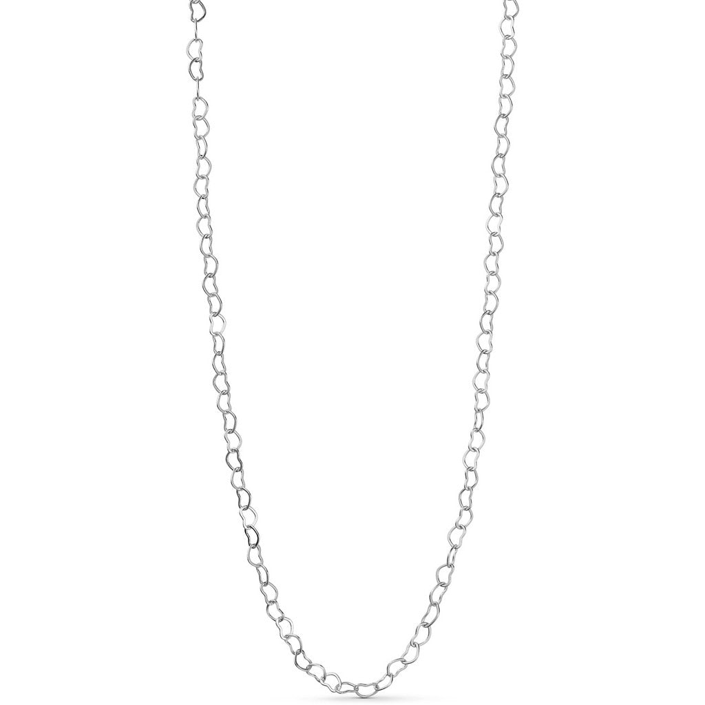 Jewelry T&S Heart Chain Necklace 60 Necklace Silver