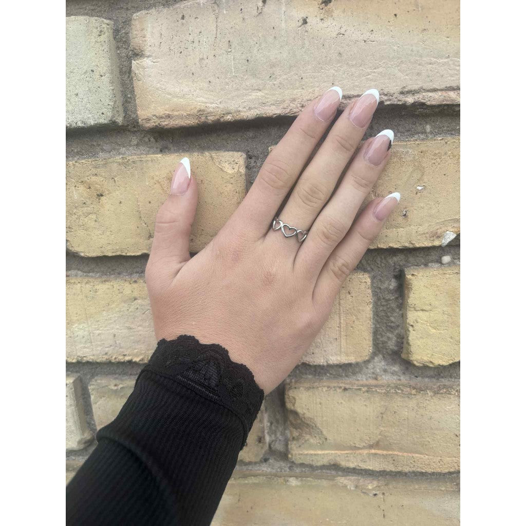 Jewelry T&S Heart Ring Finger ring Silver