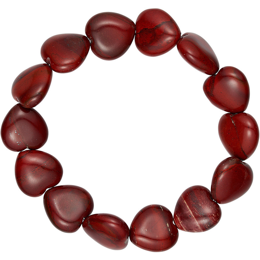 Jewelry T&S Heart Stone bracelet Bracelet Rainbow stone