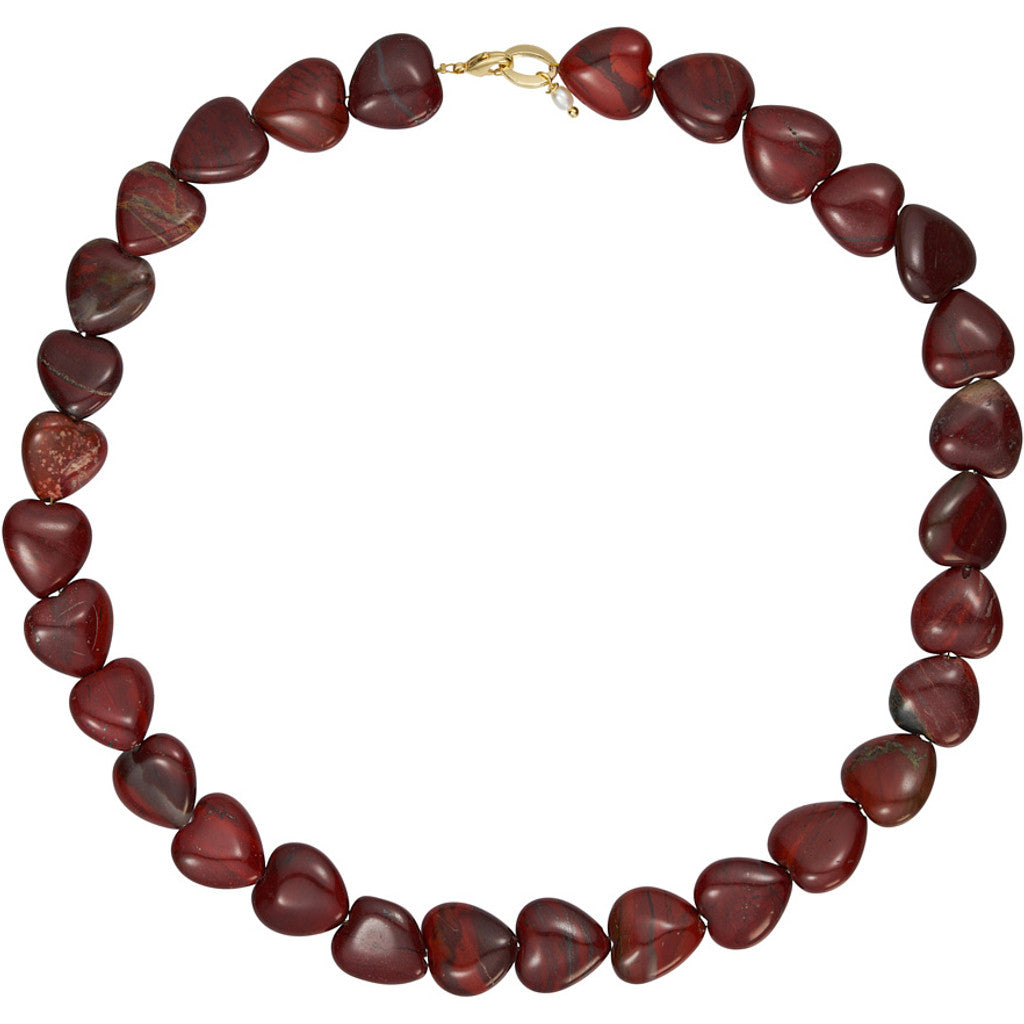 Jewelry T&S Heart Stone necklace Necklace Rainbow stone