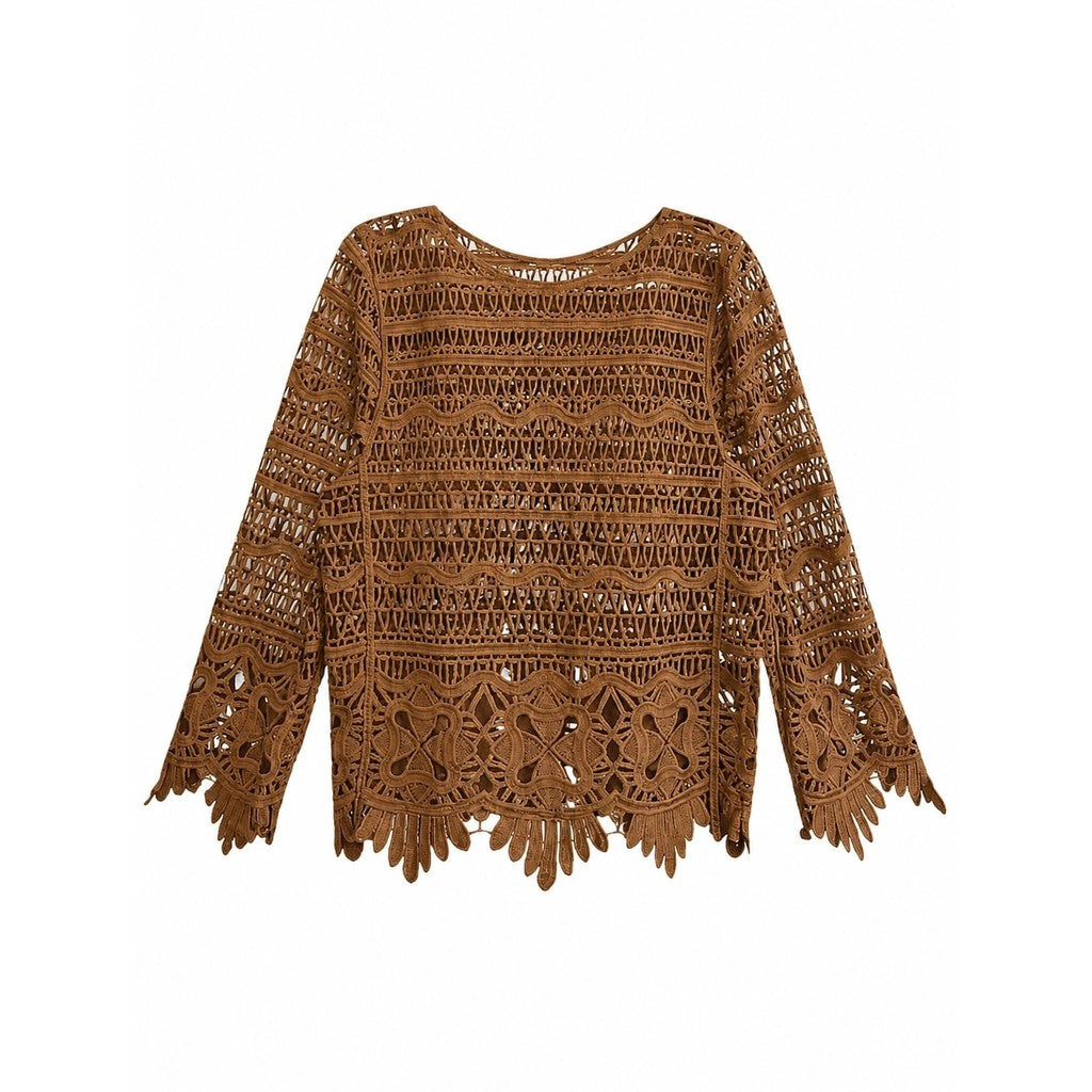Clothing T&S Inger Blouse Blouse Brown