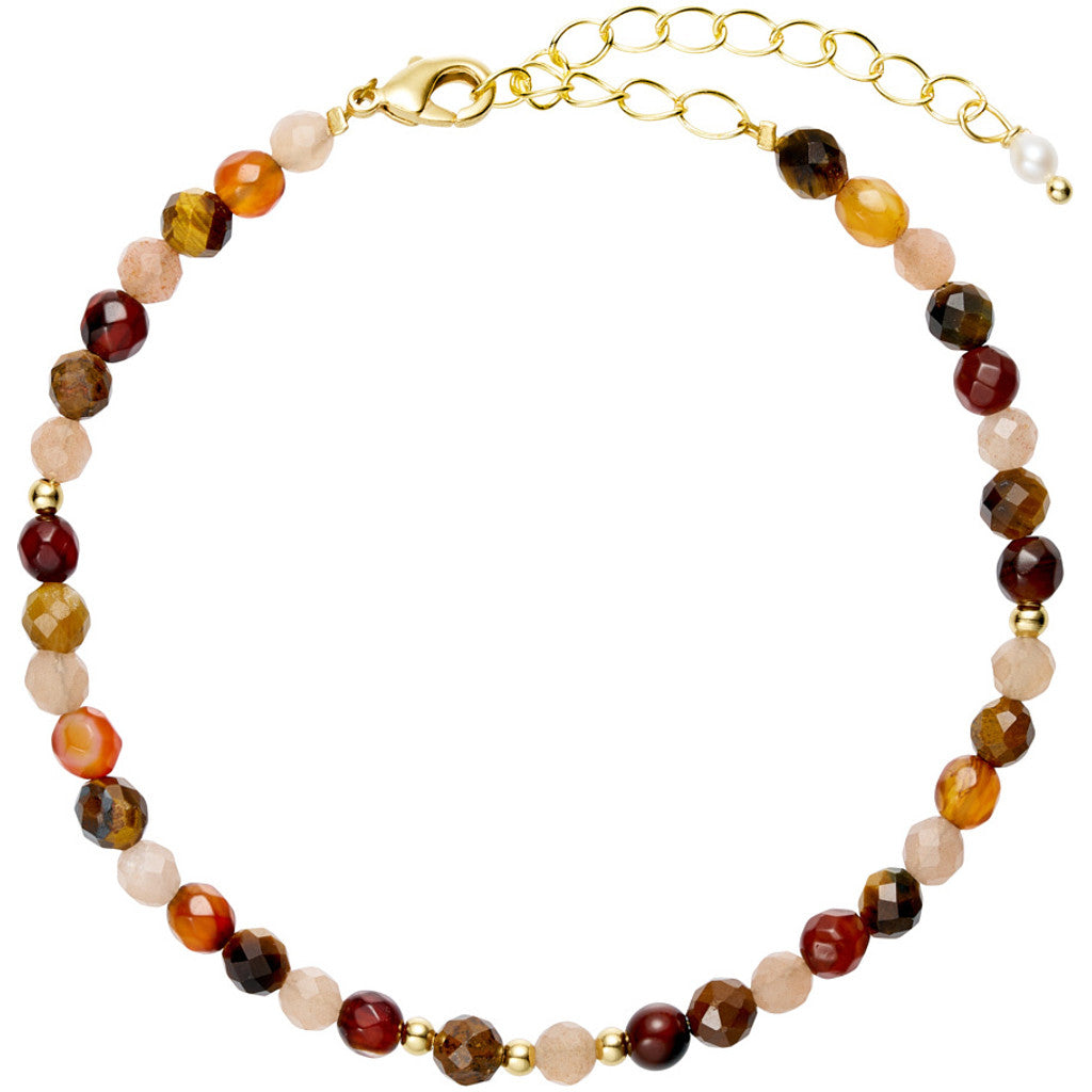 Jewelry T&S Jasmin Bracelet Bracelet Brown mix