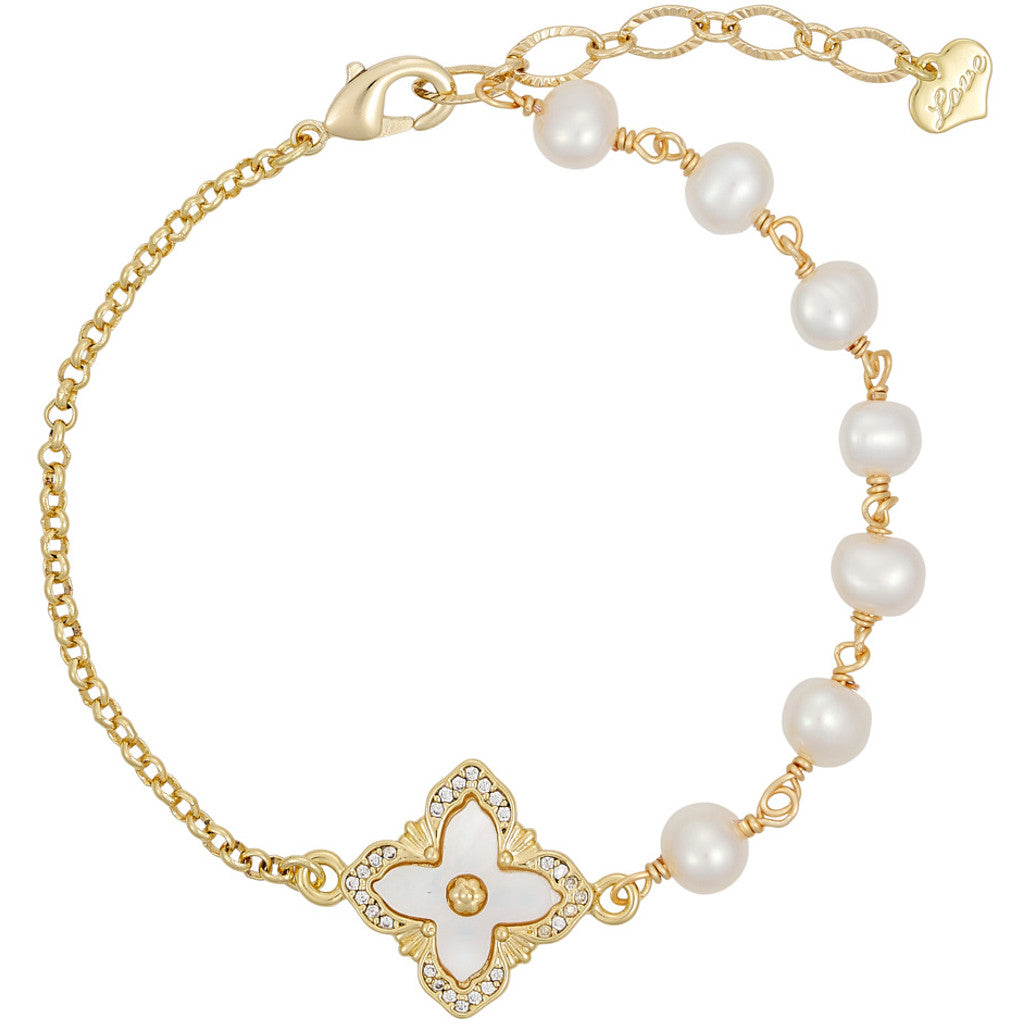 Jewelry T&S Jennie Flower Bracelet Bracelet Natural