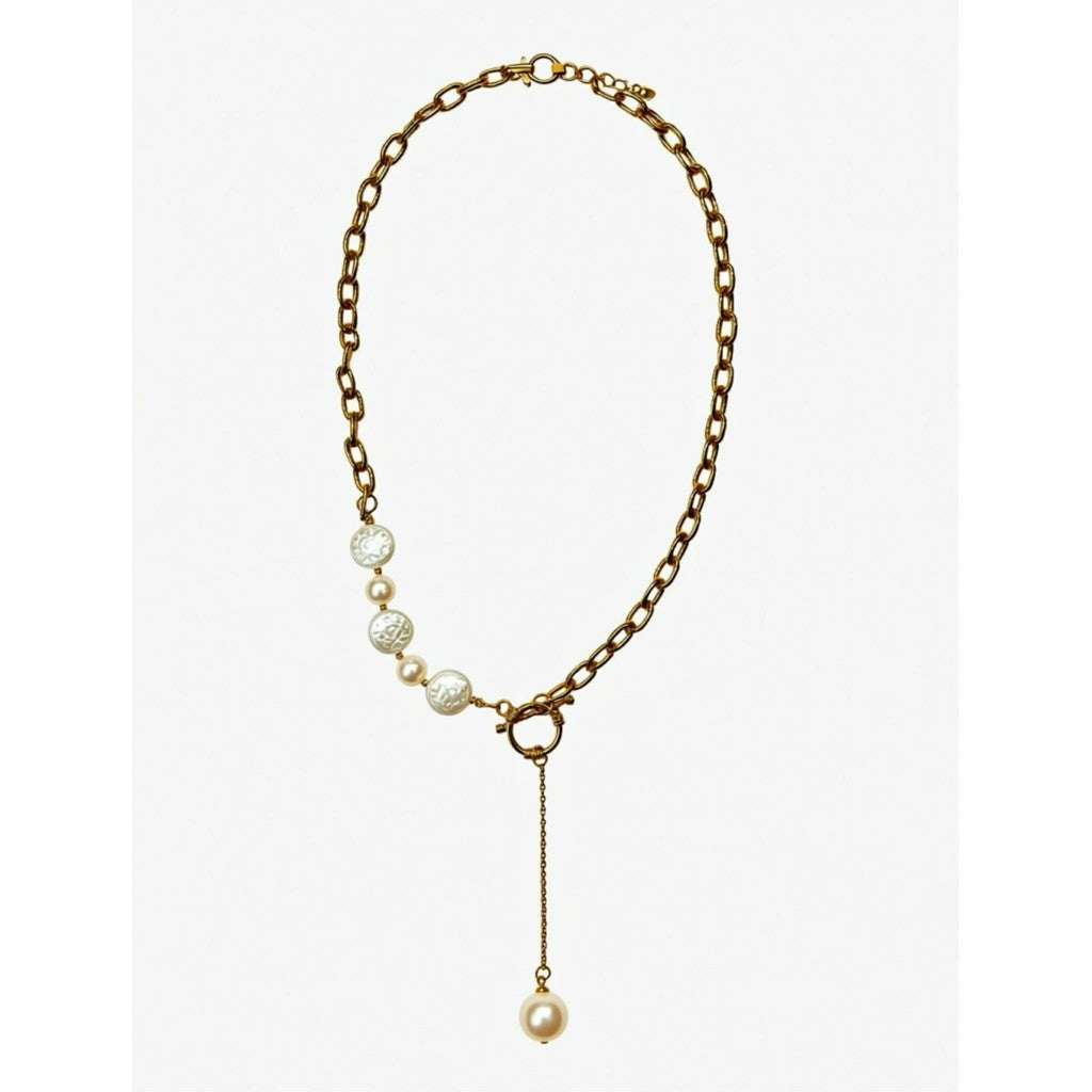 Jewelry T&S Joyce Necklace Necklace Natural-gold