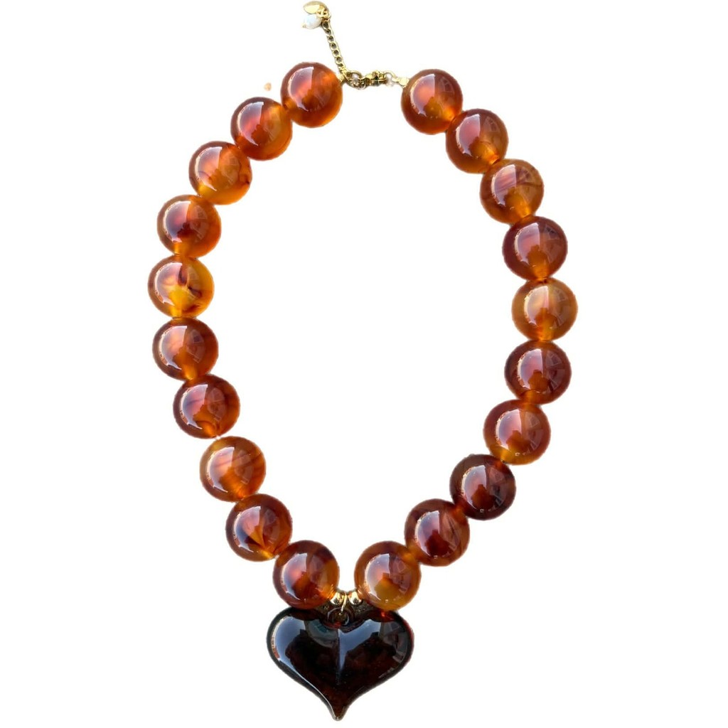Jewelry T&S Kelly Necklace Necklace Brown
