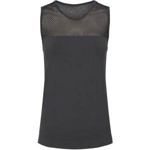 Microfiber T&S Lea mesh Top Tank top Antracite