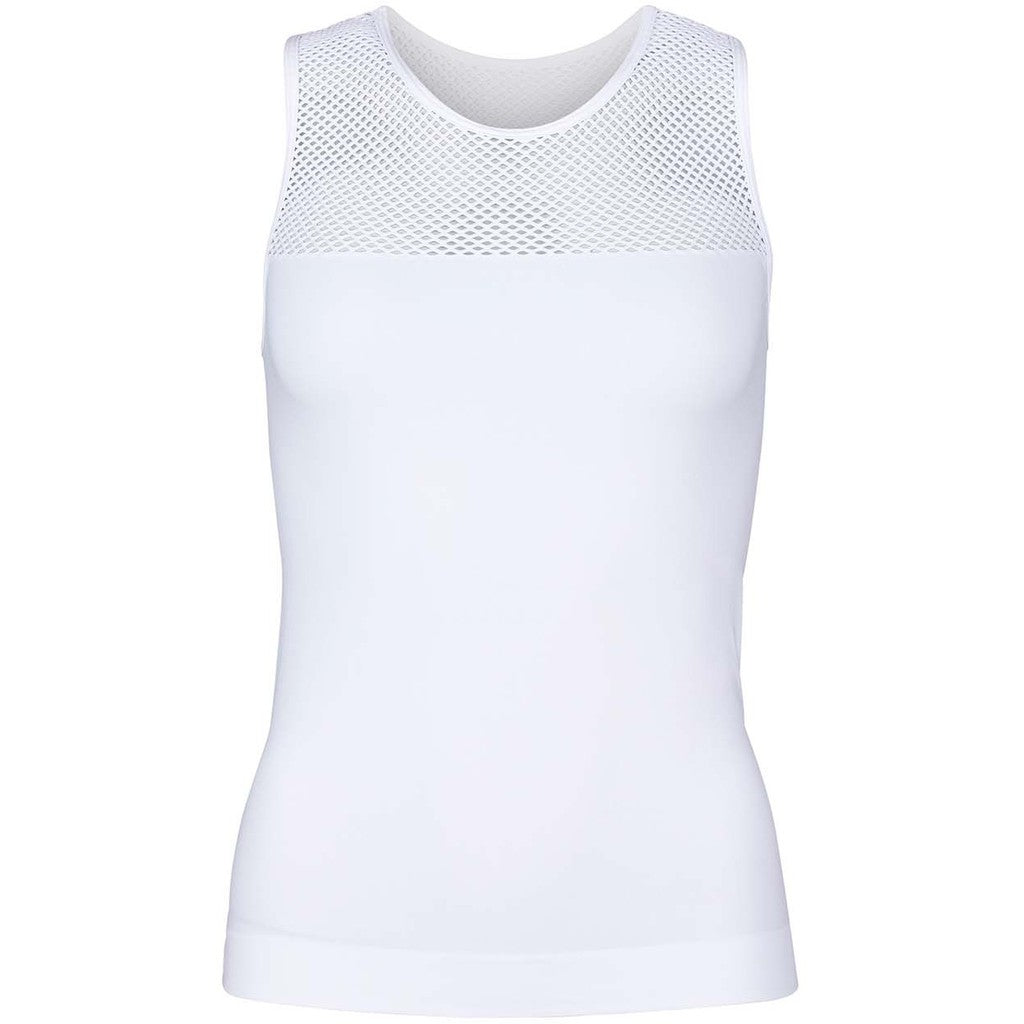 Microfiber T&S Lea mesh Top Tank top Bianco