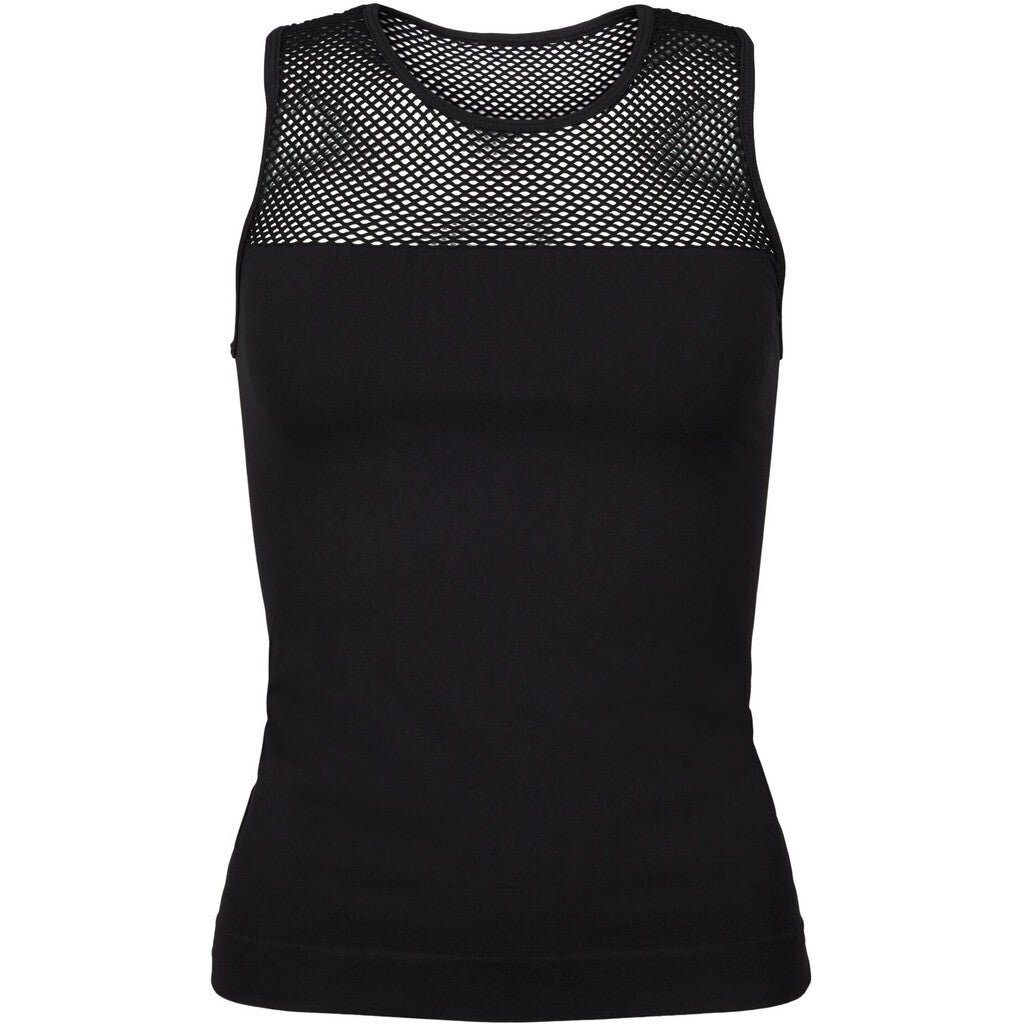 Microfiber T&S Lea mesh Top Tank top Nero