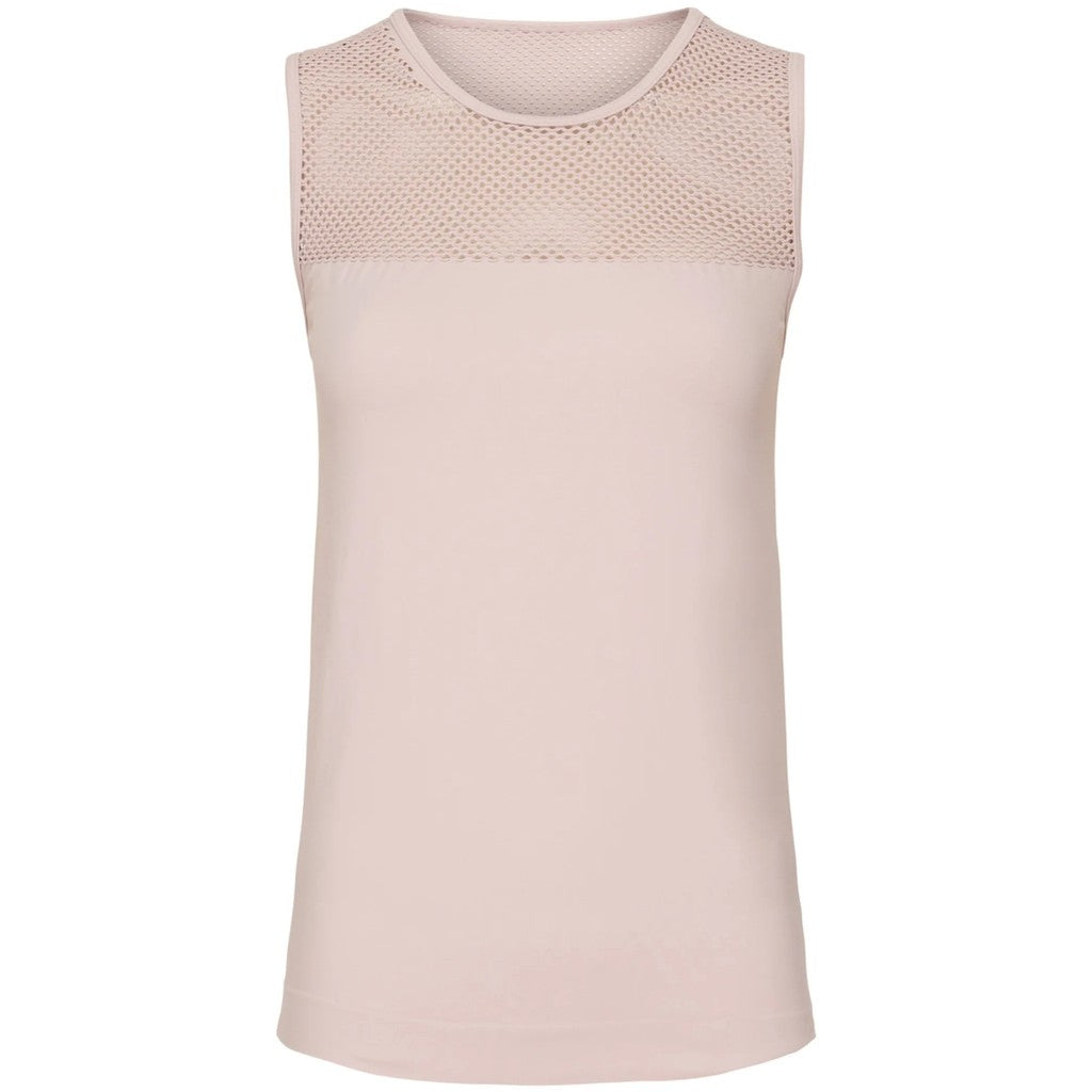 Microfiber T&S Lea mesh Top Tank top Powderrose