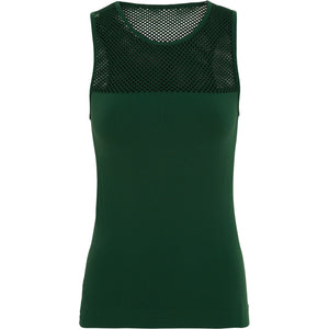 Microfiber T&S Lea mesh Top Tank top Verde scuro