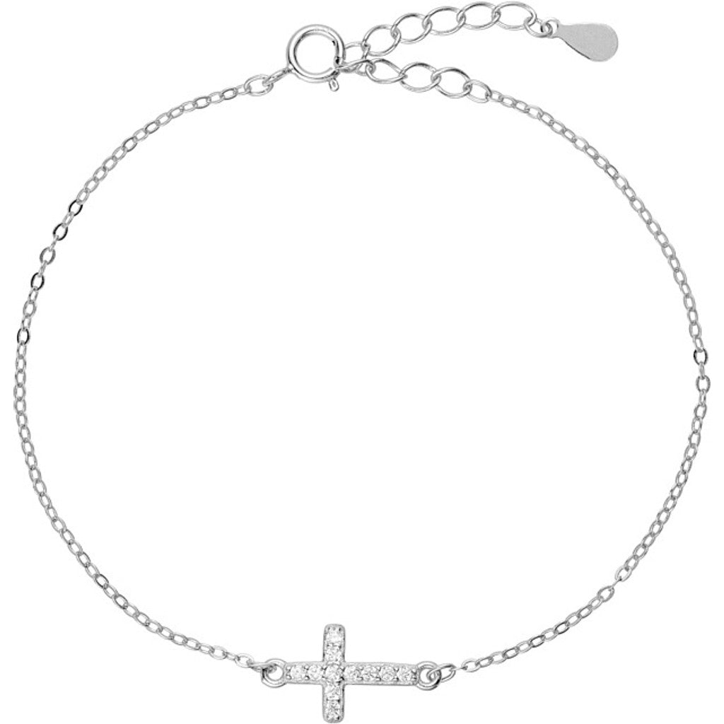 Jewelry T&S Liz Cross bracelet Bracelet Silver