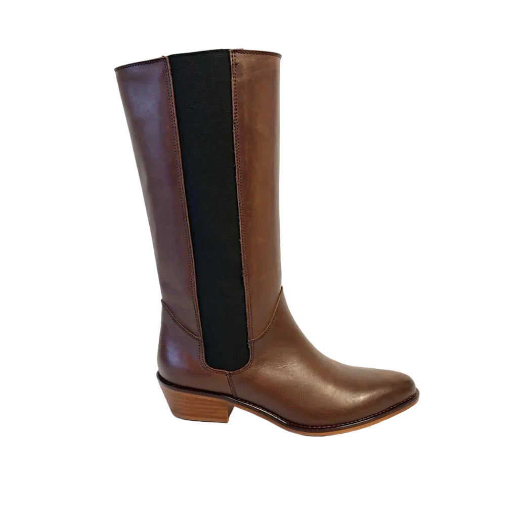 Footwear T&S Malaika Lange Støvle Boot Cuero