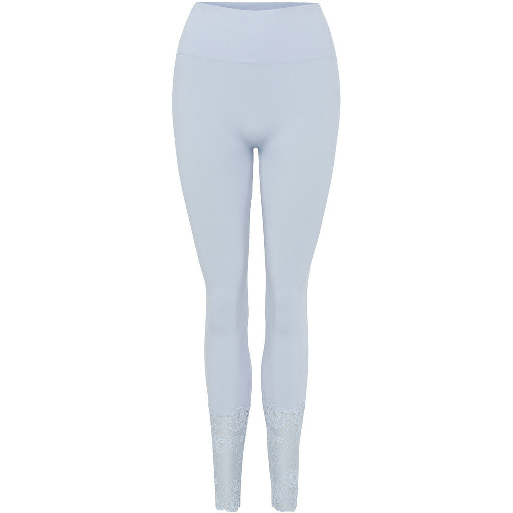 Microfiber T&S Martha legging Lace HW Leggings Azzurro