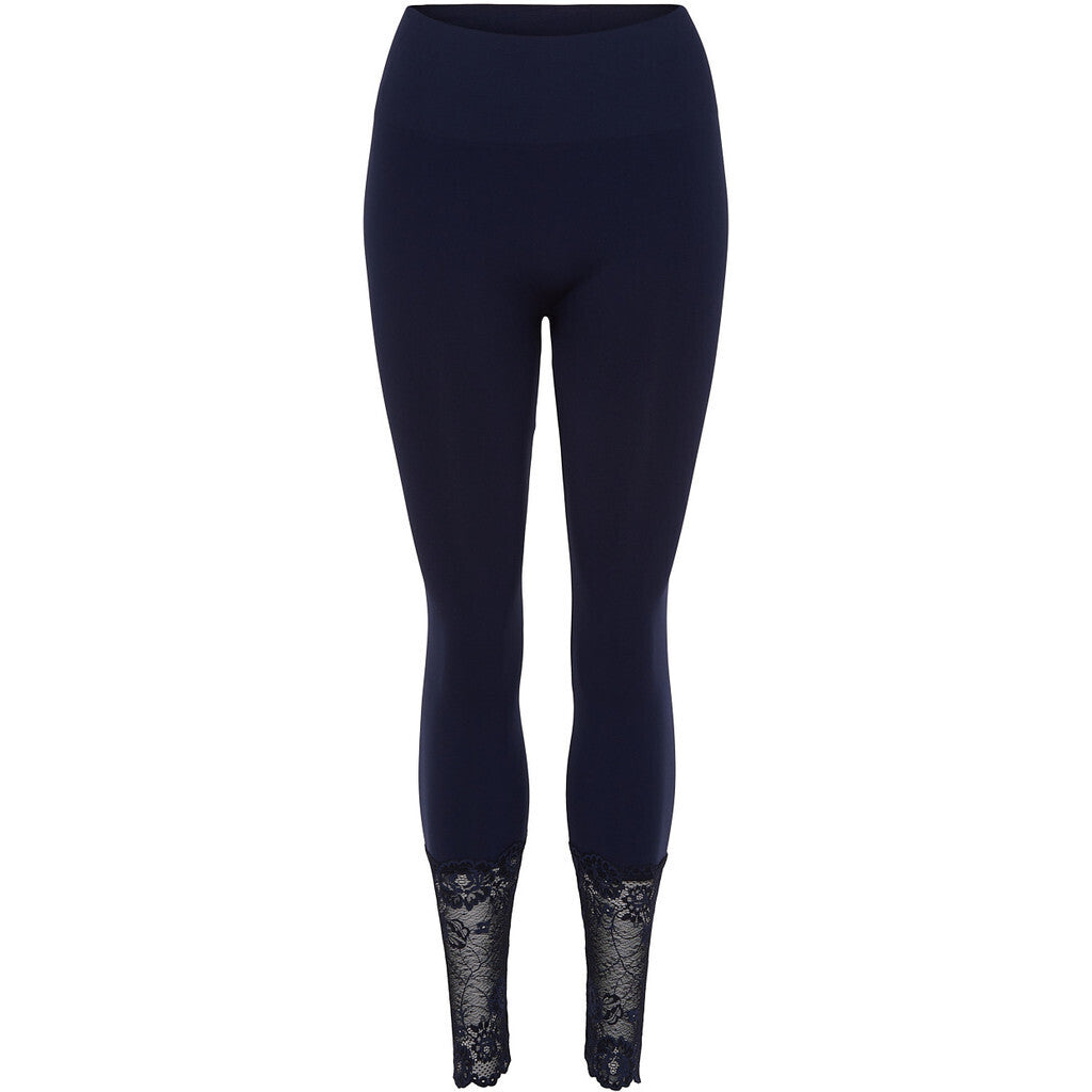 Microfiber T&S Martha legging Lace HW Leggings Blu