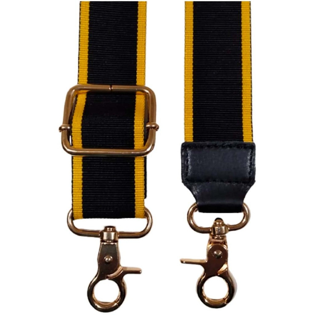 Access T&S Merle strap Bags Black/Yellow/Black/Gold