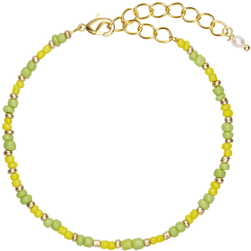 Jewelry T&S Mette Bracelet Bracelet Green/yellow