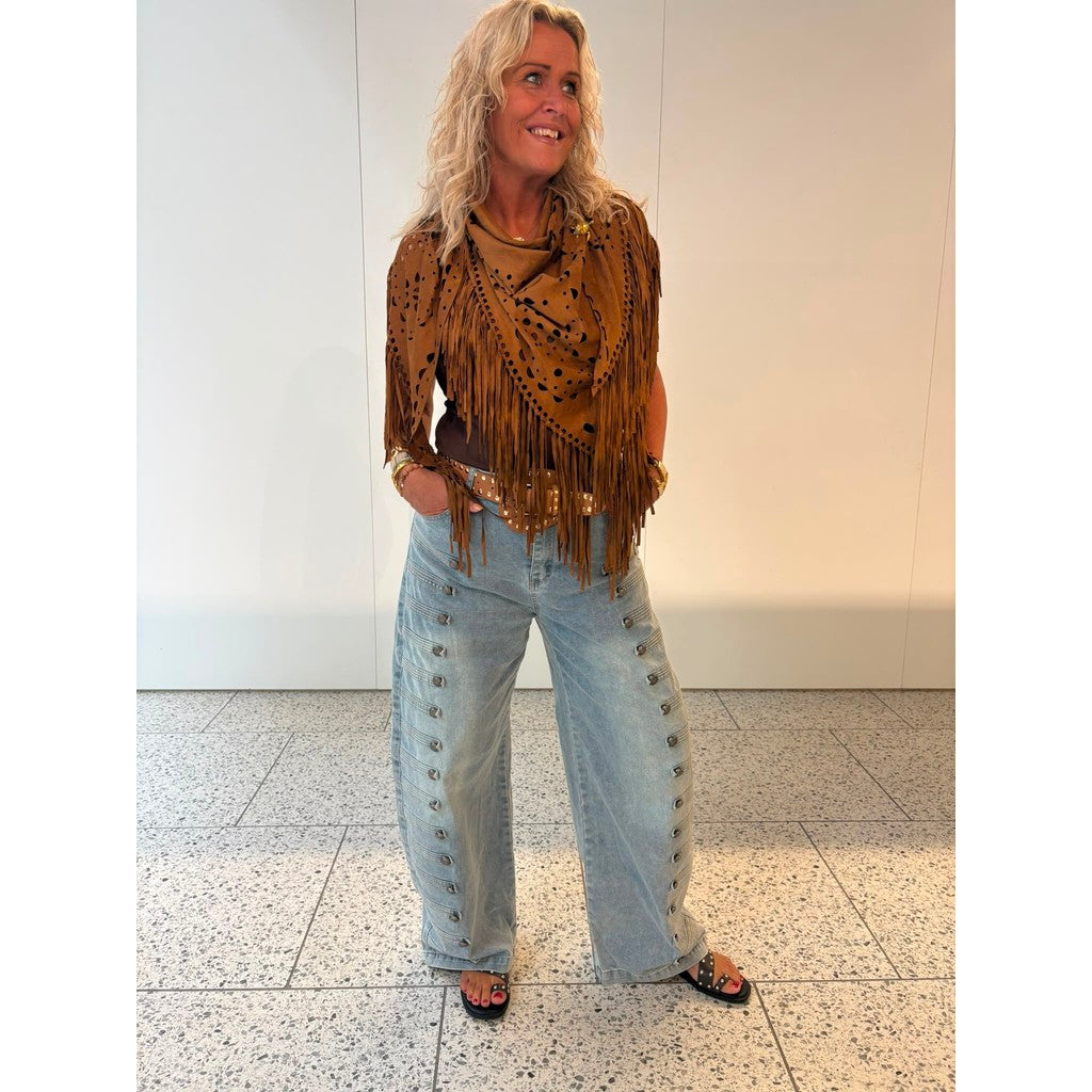 Clothing T&S Michaela Jeans Pants Light blue