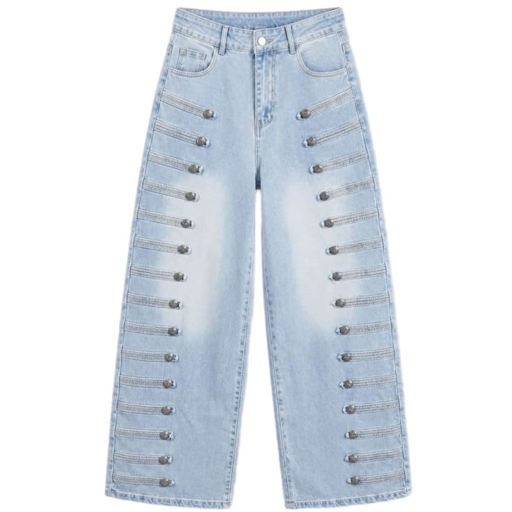Clothing T&S Michaela Jeans Pants Light blue