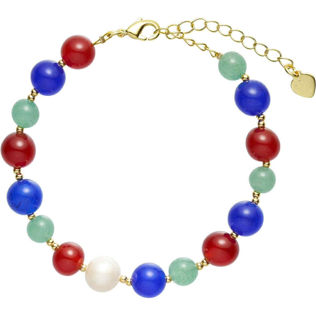 Jewelry T&S Milje Bracelet Bracelet Red-blue-green