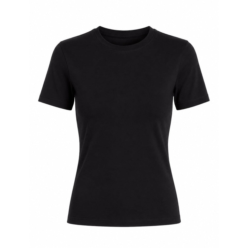 Microfiber T&S Mille SS T-Shirt T-shirt SS Nero