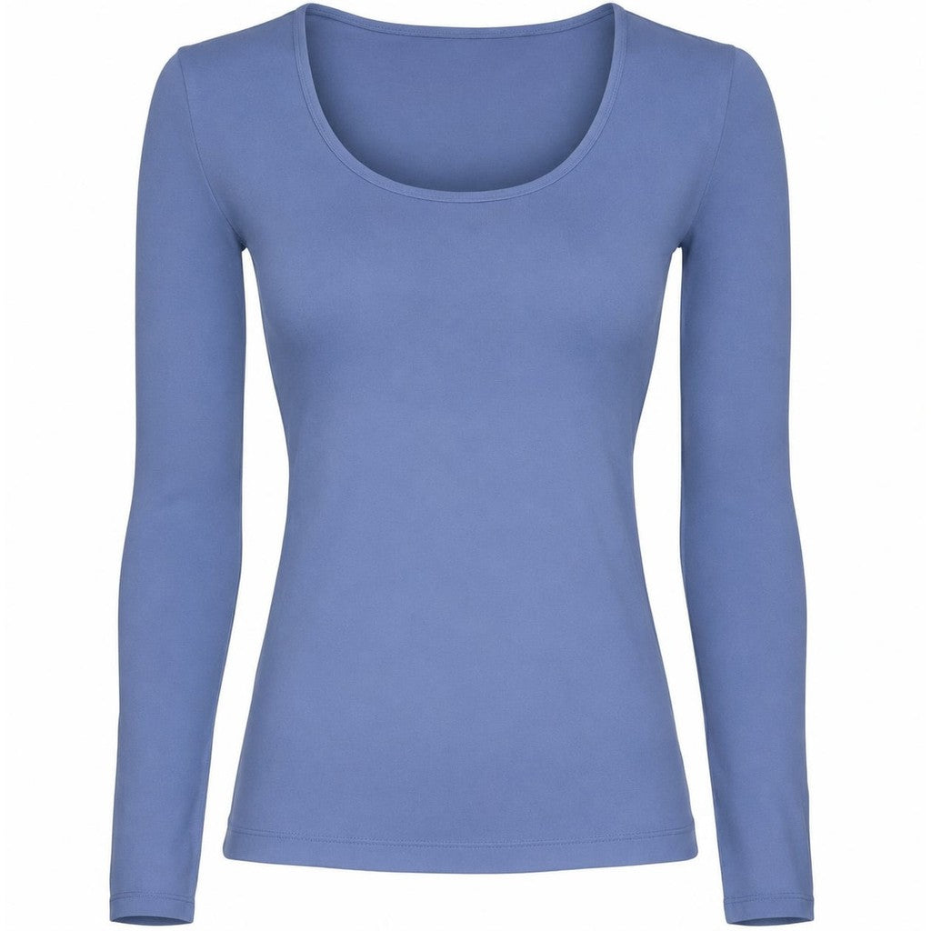Microfiber T&S Mille T-shirt LS T-shirt LS Oltremare