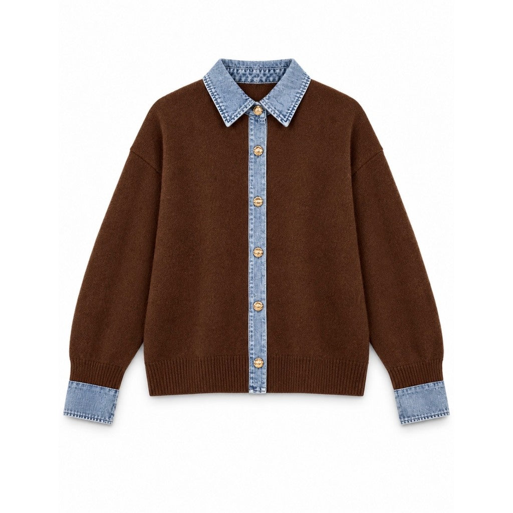 Clothing T&S Mirja Cardigan Cardigan Brown
