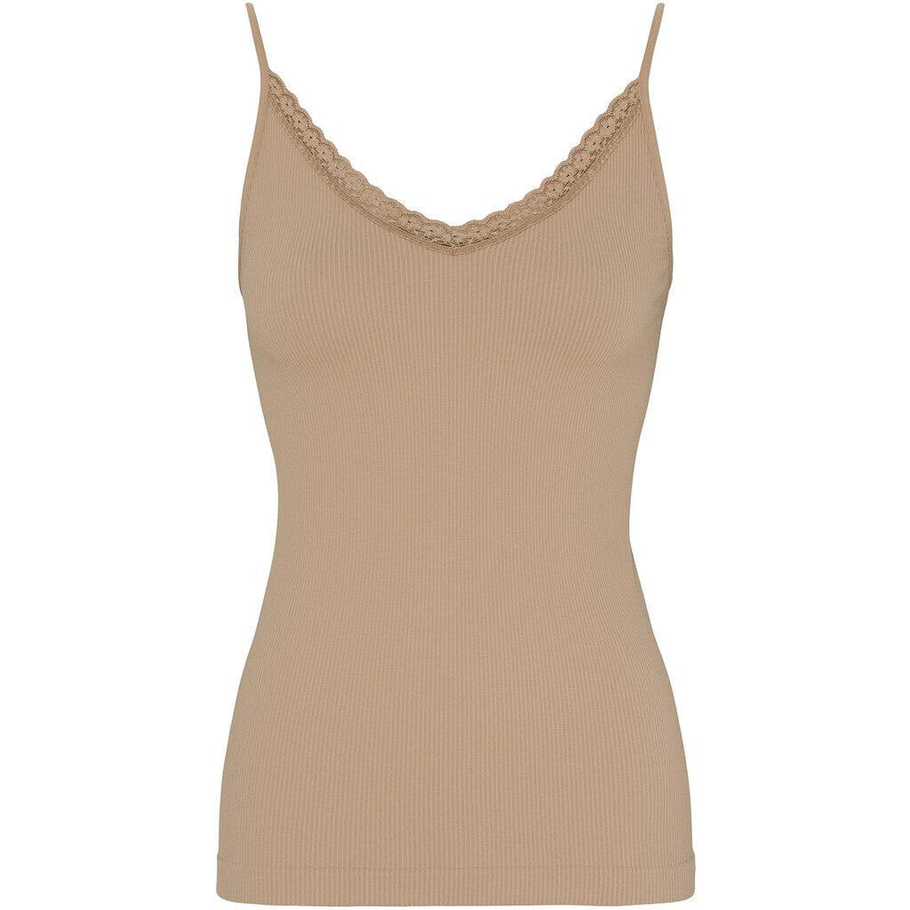 Microfiber T&S Molly Rib Top Rib Top Nudo