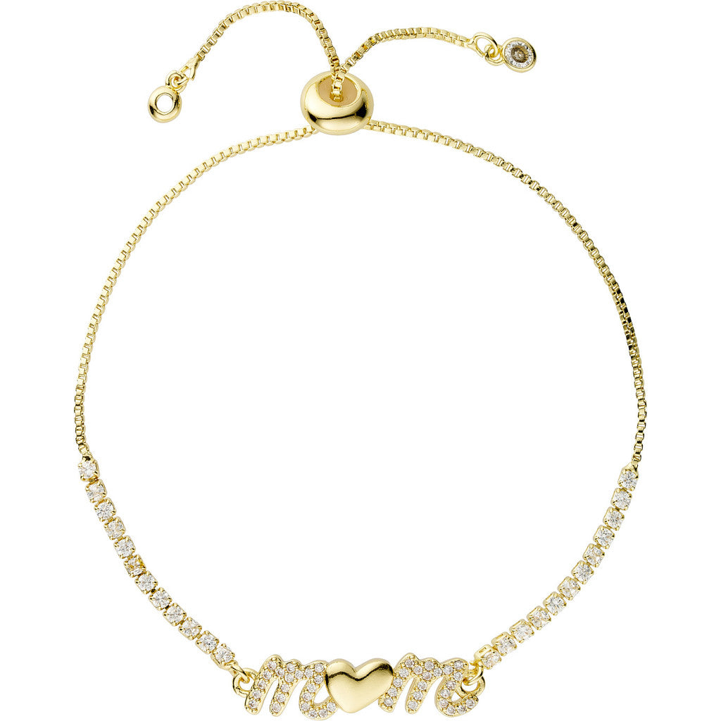 Jewelry T&S Mom Heart Bracelet Bracelet Gold